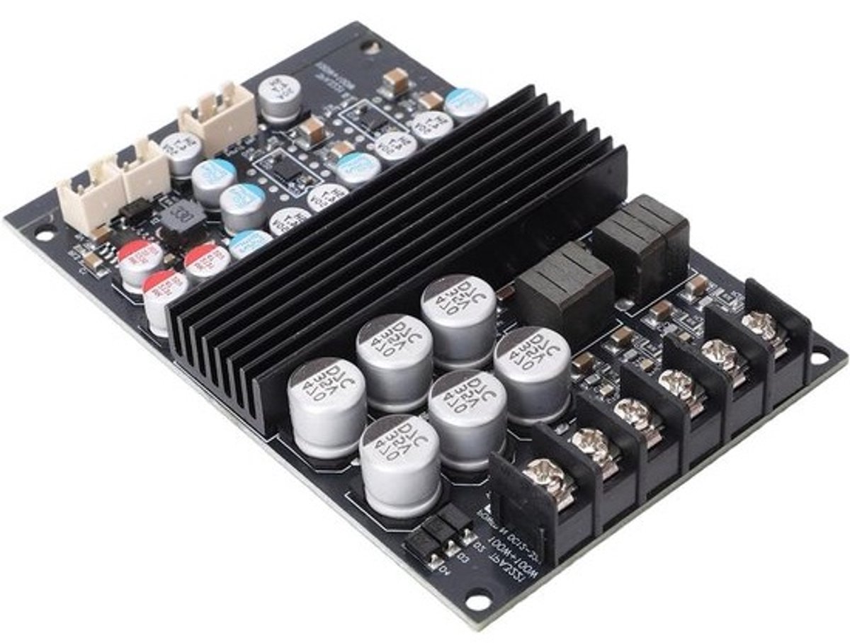 Eindversterkerbord Stereo - Versterkerkaart Audio - Muziek Luisteren - Gesloten Lus Feedback - 200W Mono - PCB