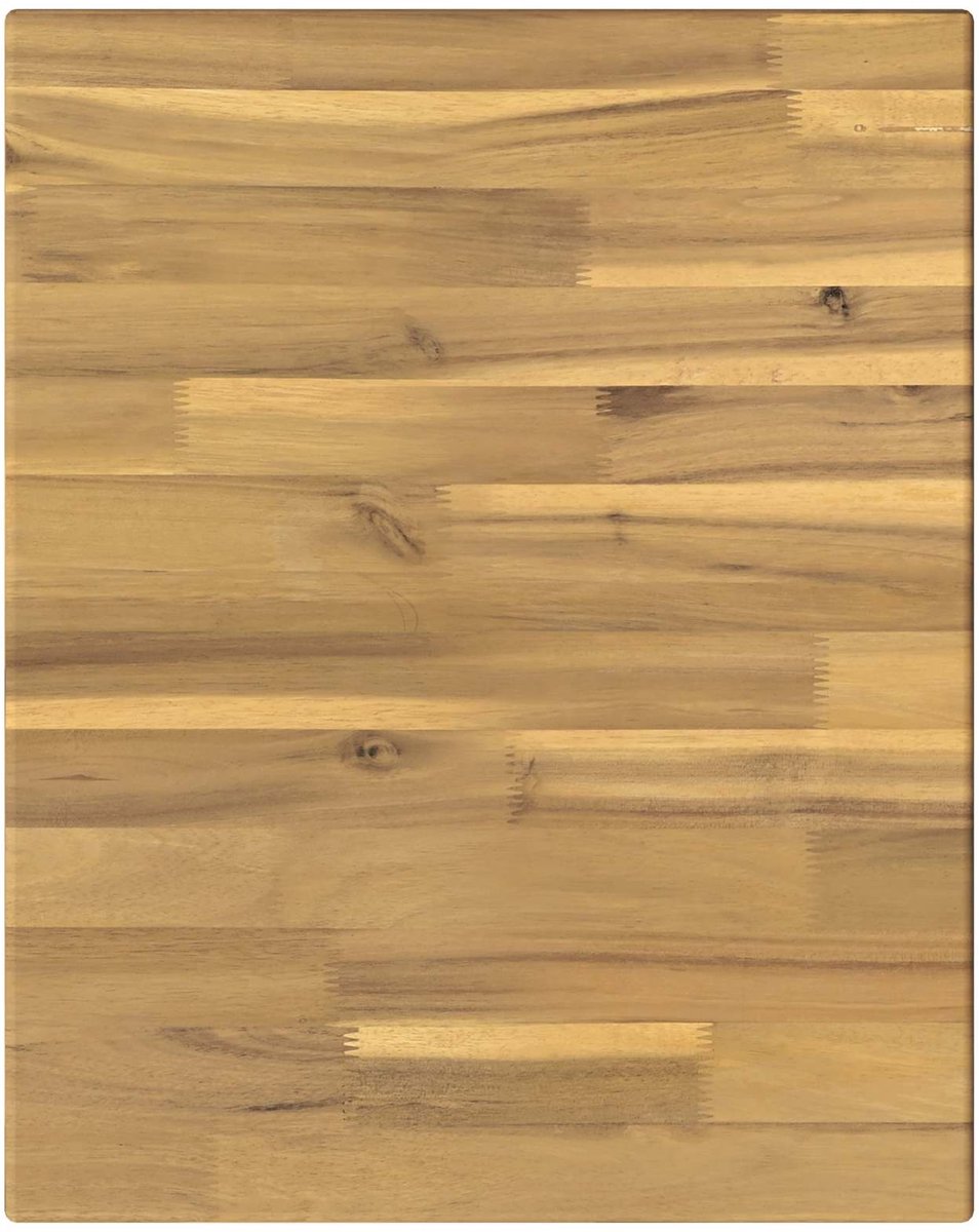 vidaXL Rechthoekig - Tafelblad - 60 - x - 40 - x - 3,2 - cm - Rechthoekig Witgewassen