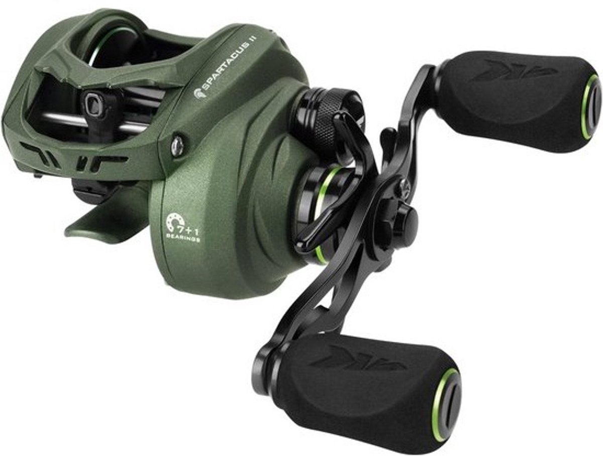 Ultralichte Baitcasting Vismolen met Koolstofvezel Drag en Perfect Onderprofiel Ontwerp