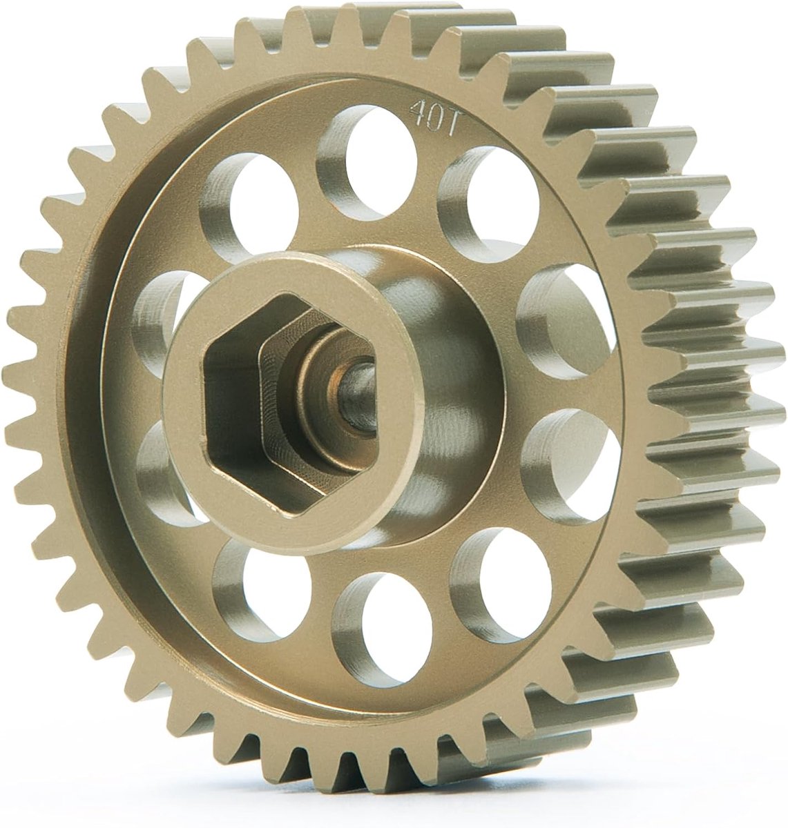 40T differentiaal-transmissieset, aluminium, diff Gear voor 1:10 Tamiya Clod Buster RC truck upgrade