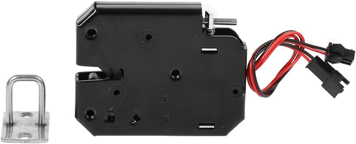 Dailygoods - Magnetische Elektronische Lock voor Kasten - 12V DC Veiligheidsslot met Detectieschakelaar