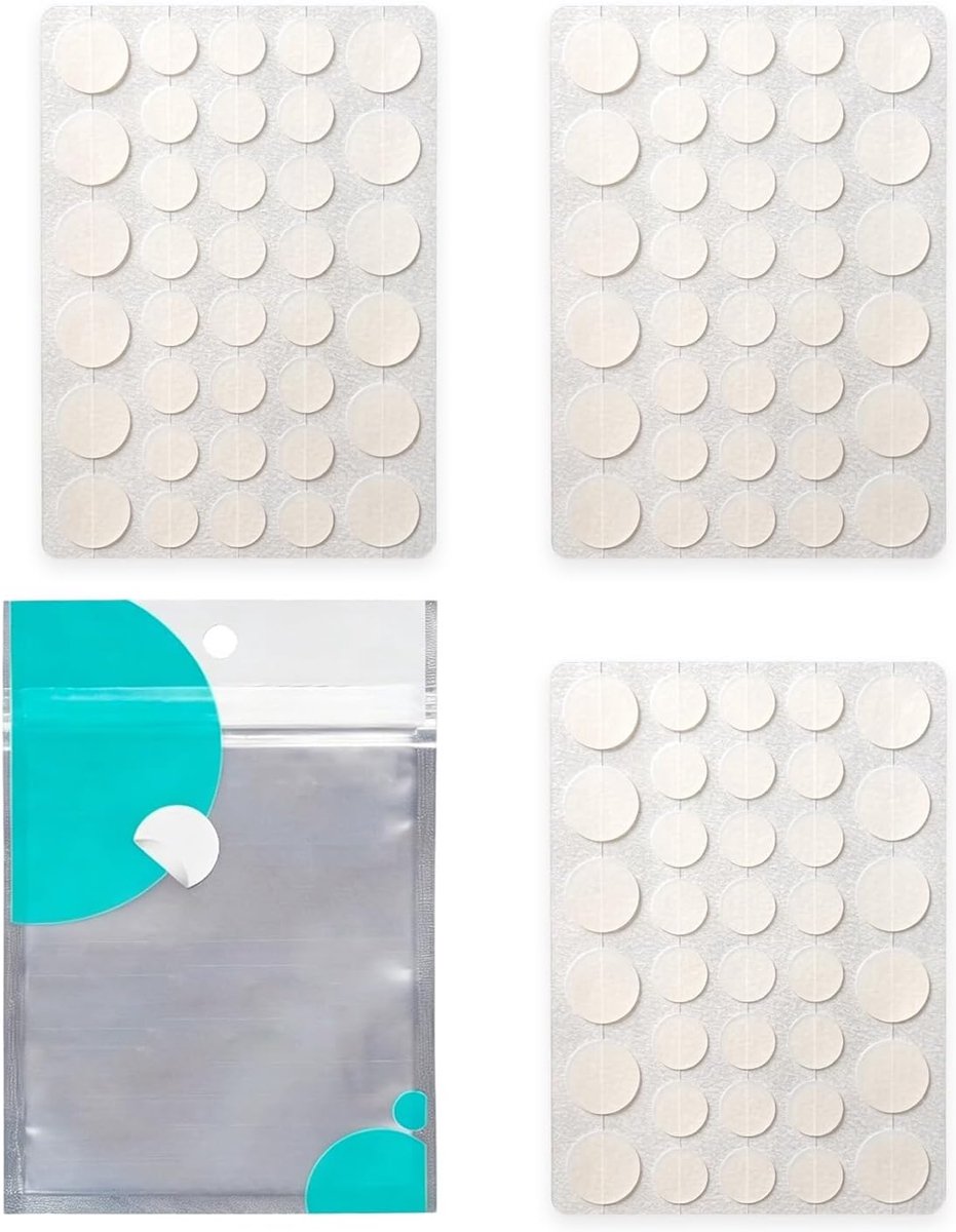 108 stuks puistjespleister (3x36er verpakking), onzichtbare puistjespleisters met essentiële oliën, hydrocolloïde acnepleister voor het gezicht, waterbestendig & ademend