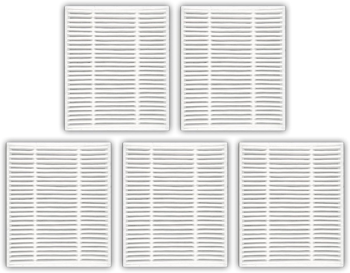 (5 stuks) Y0112 HEPA-filters compatibel met iRobot Combo Essential Robot Stofzuiger en Mop Y0140 Y0112 Y0110 Q011 Q0120, Filter Kit, Vervangende Onderdelen, Filter Accessoires Kit, 5 Pack