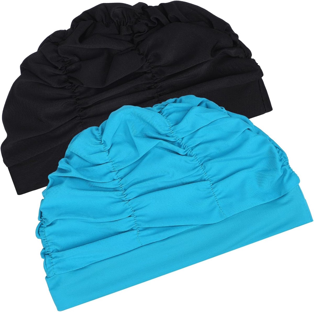 2 stuks stretch badmutsen elastische badmutsen badmutsen voor vlechten badmutsen voor dames badmuts heren badmuts dames volwassenen rekbare badmutsen stof