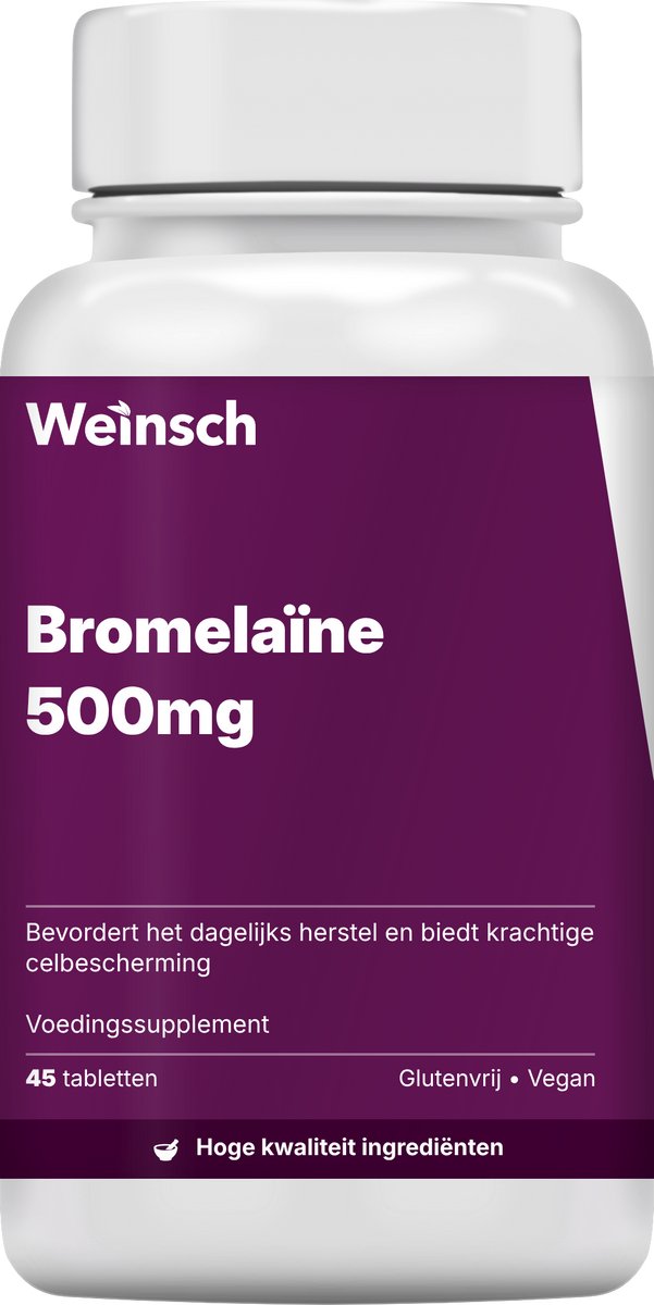 Weinsch Bromelaïne 500mg | 1150mg | 45 tabletten