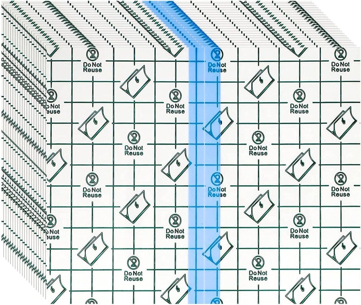 Waterdichte Shower Patches, 10 x 10 cm Plakband voor Wonden, Ideaal voor Sport en Zwemmen, 30 Stuks