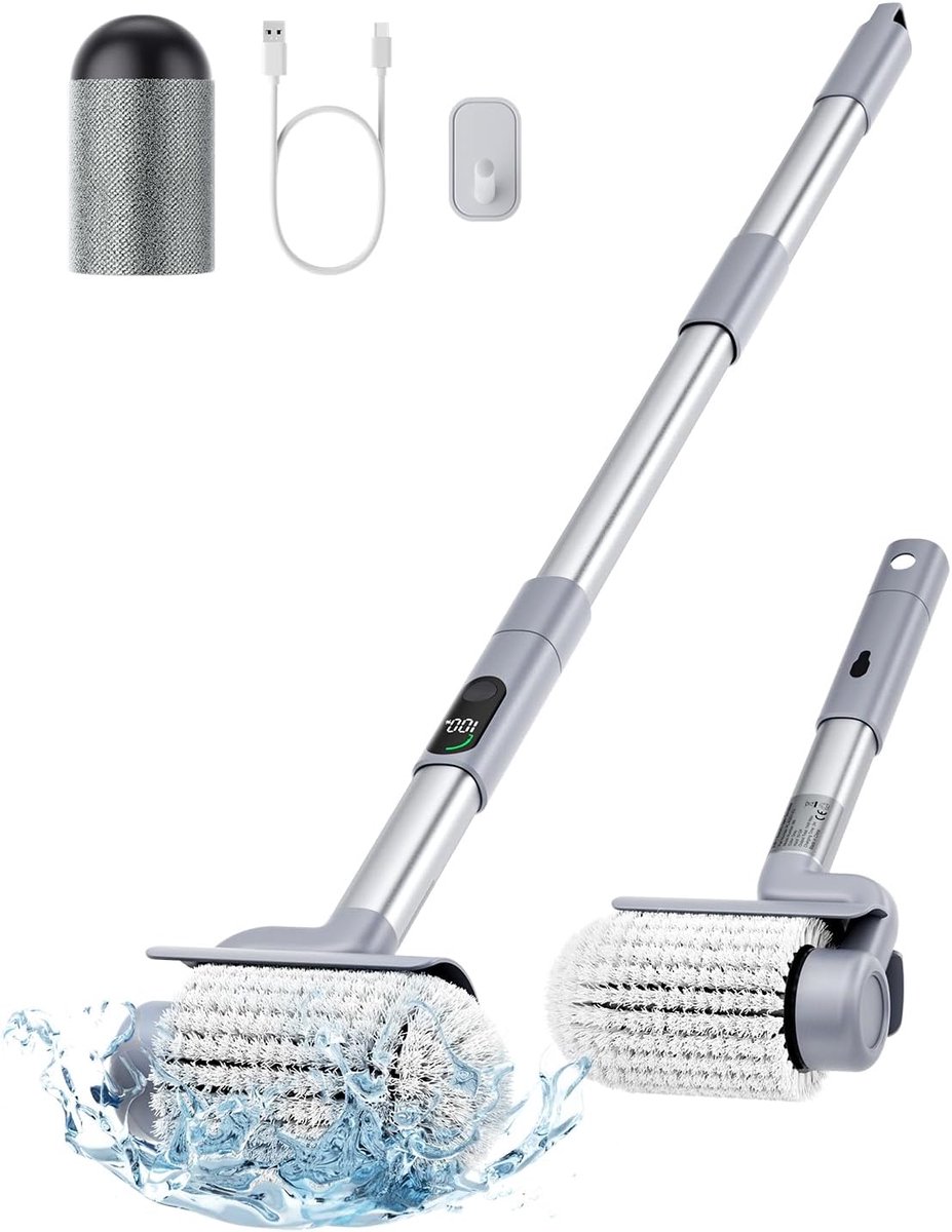 2-in-1 elektrische reinigingsborstel