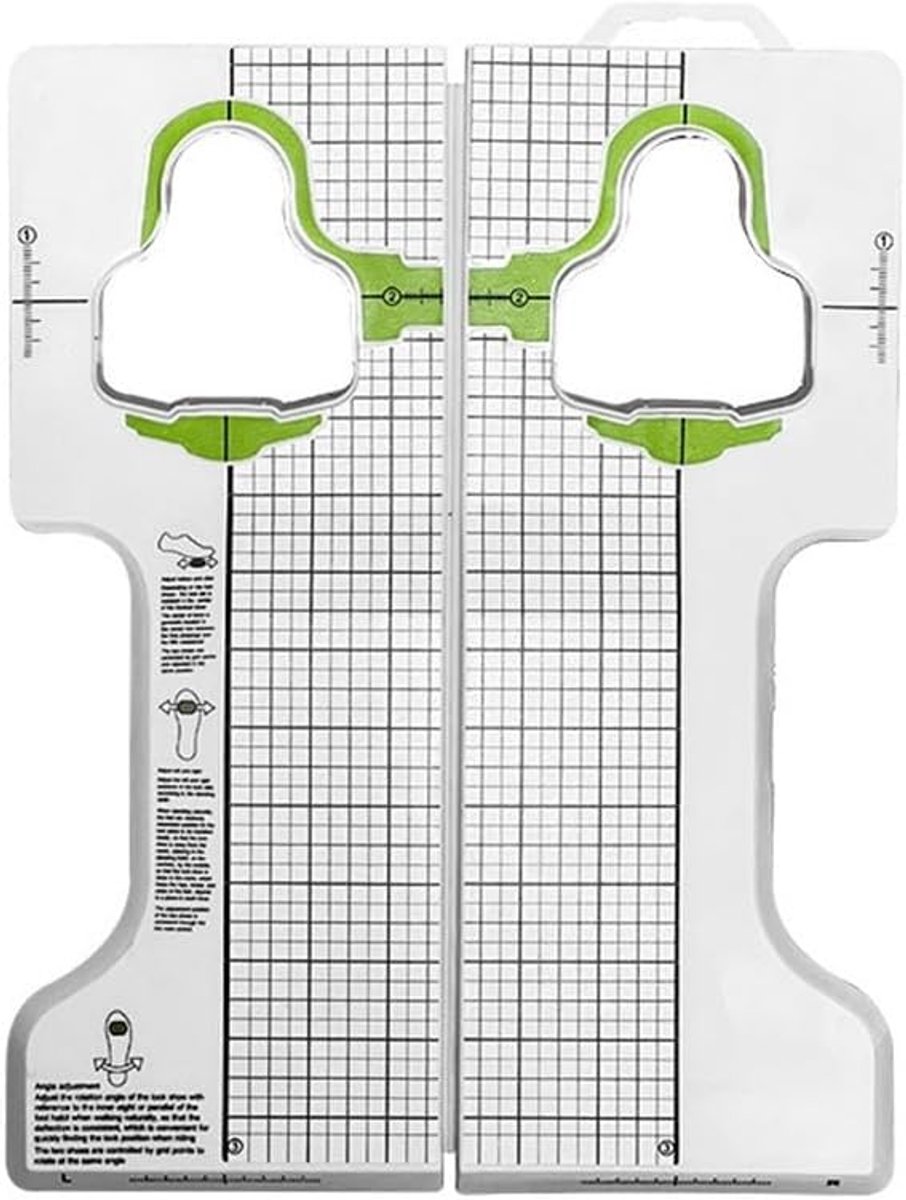 Dailygoods- Pedaal Cleat Aanpassingsgereedschap - Fijnafstelling - Voetplaatsing - Compatibel met Schoenhaken - Verbeterde Rijprestaties - Lichtgewich