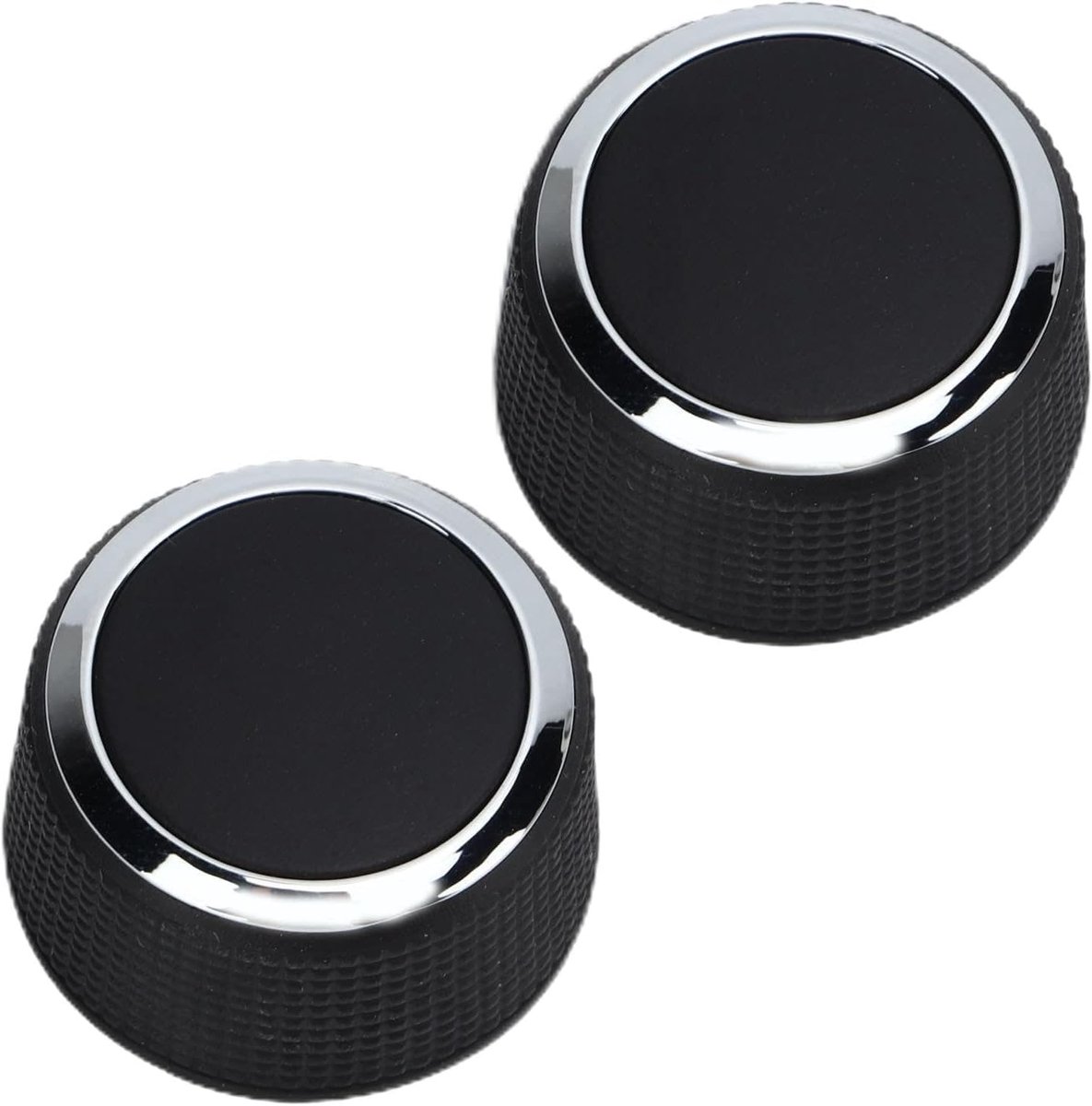 Dailygoods- Radio Knop Volumeregelaar - 2 Stuk Achter Radio - Vervanging voor Suburban 2007-2013 - ABS Materiaal - Compatibel met Tahoe/Sierra/Yukon -