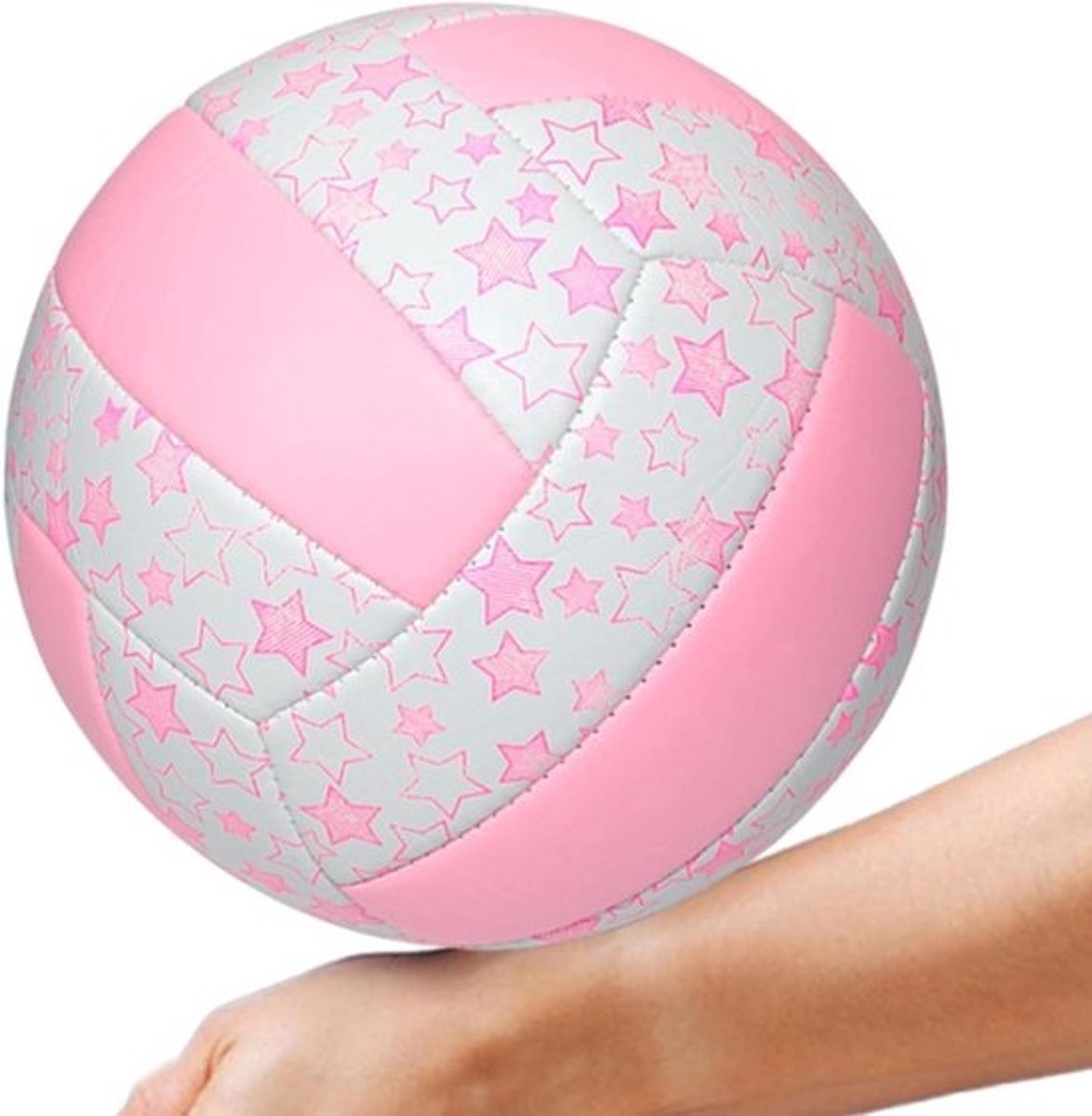 Strand Volleybal - Oefenbal Sport - Buiten Spelen - Zacht Elastisch Ontwerp - Maat 5 - Enkele Kleur