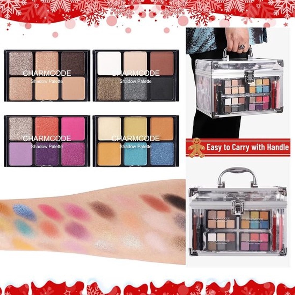 Complete Make-up Set voor Dames en Tieners met Koffer
