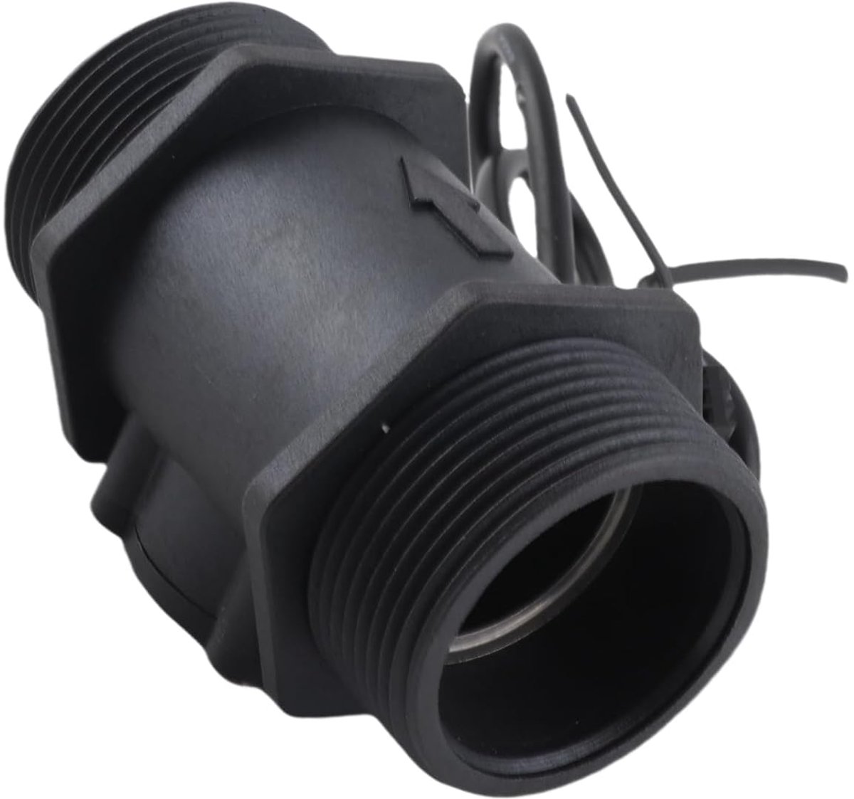 Dailygoods- Waterstroomsensor Hoge Gevoeligheid - Debietmeter - Kunststof - Waterdicht - Hittebestendig - Model YF-DN40 - G1.5in Buitendraad