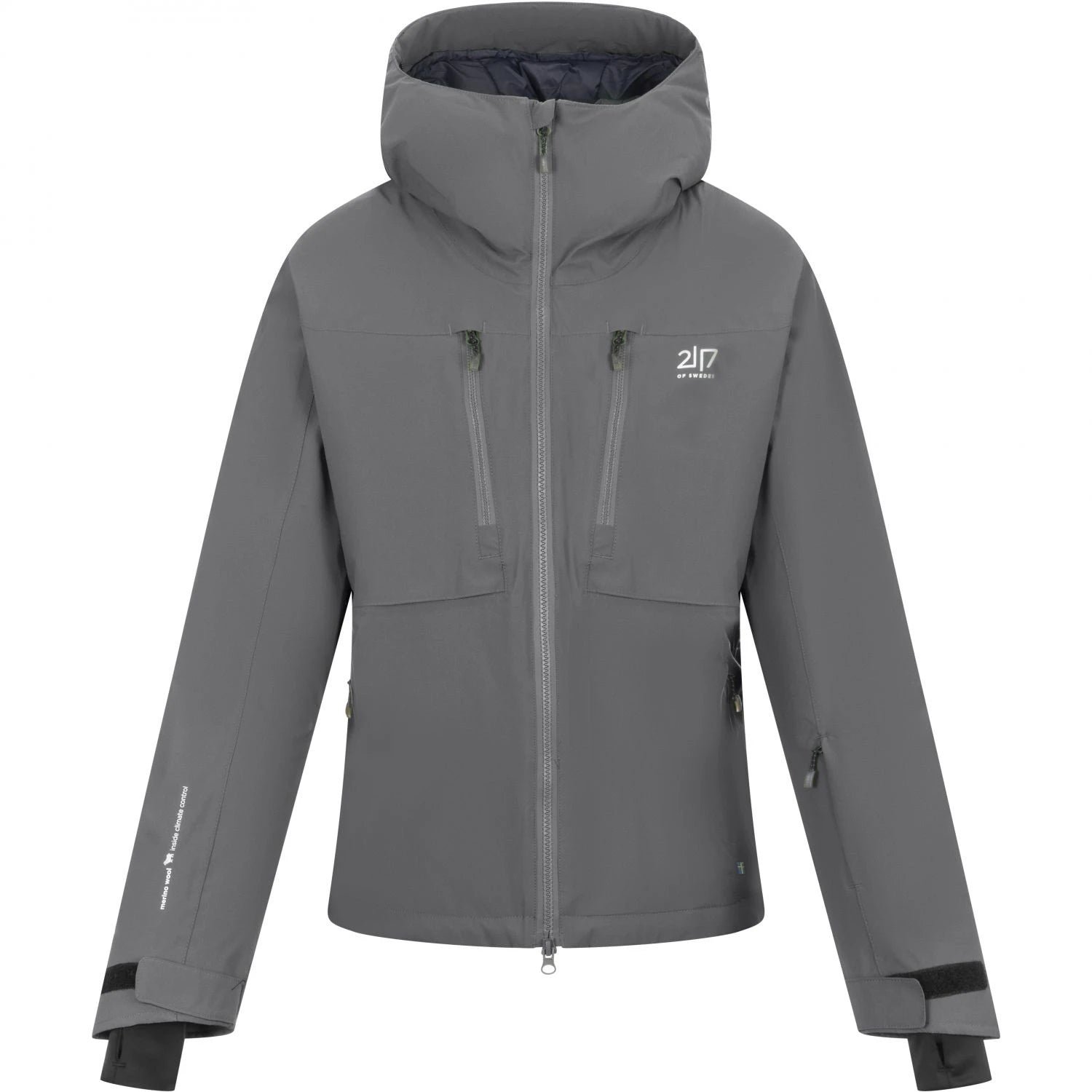 2117 of Sweden Grubban Ski Jacket W Grijs
