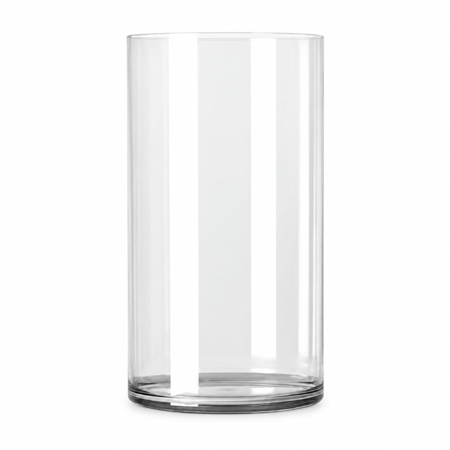 SWGOTA Transparante acrylvaas - Diameter 15 cm, hoogte 15 cm - Cilindervaas voor bloemschikken en hydrocultuur