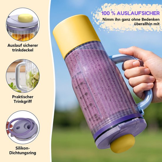 Mengbeker - 710 ml - BPA-vrij - Vaatwasmachinebestendig — afbeelding 2