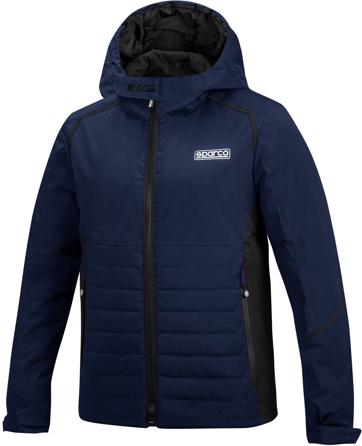 Sparco Winterjas - Marineblauw/Zwart - Maat XXL