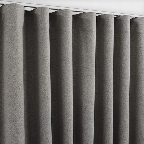 Verduisterende Gordijnen 250x260 cm - 100% Blackout - Grijs/Beige