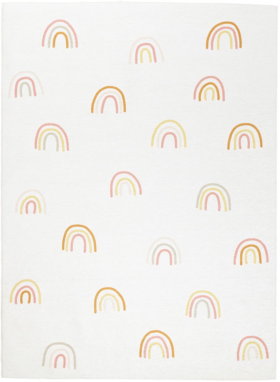 Little Olly Wasbaar kindervloerkleed - Evi Rainbow Multicolor - 120x170cm