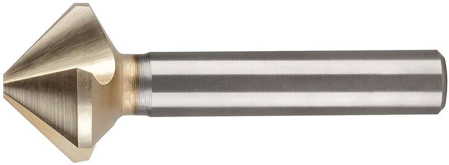 Verzinkboor HSSE-PM TiZrN90grad. ongelijke verd. 6,3mm BECK