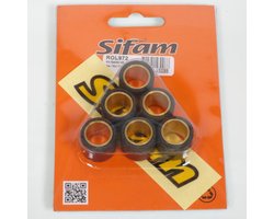 Galet rouleau de variateur Sifam pour Moto Piaggio 125 X8 Street 2006 à 2017 19x17 8.7Grs Neuf