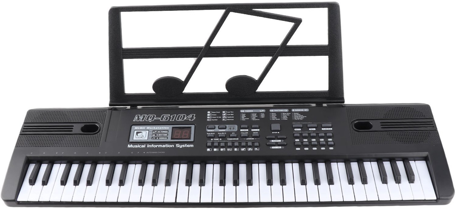 Elektronisch Keyboard – 61 Toetsen – Met Microfoon – Met Hoofdtelefoon – Voor Beginners