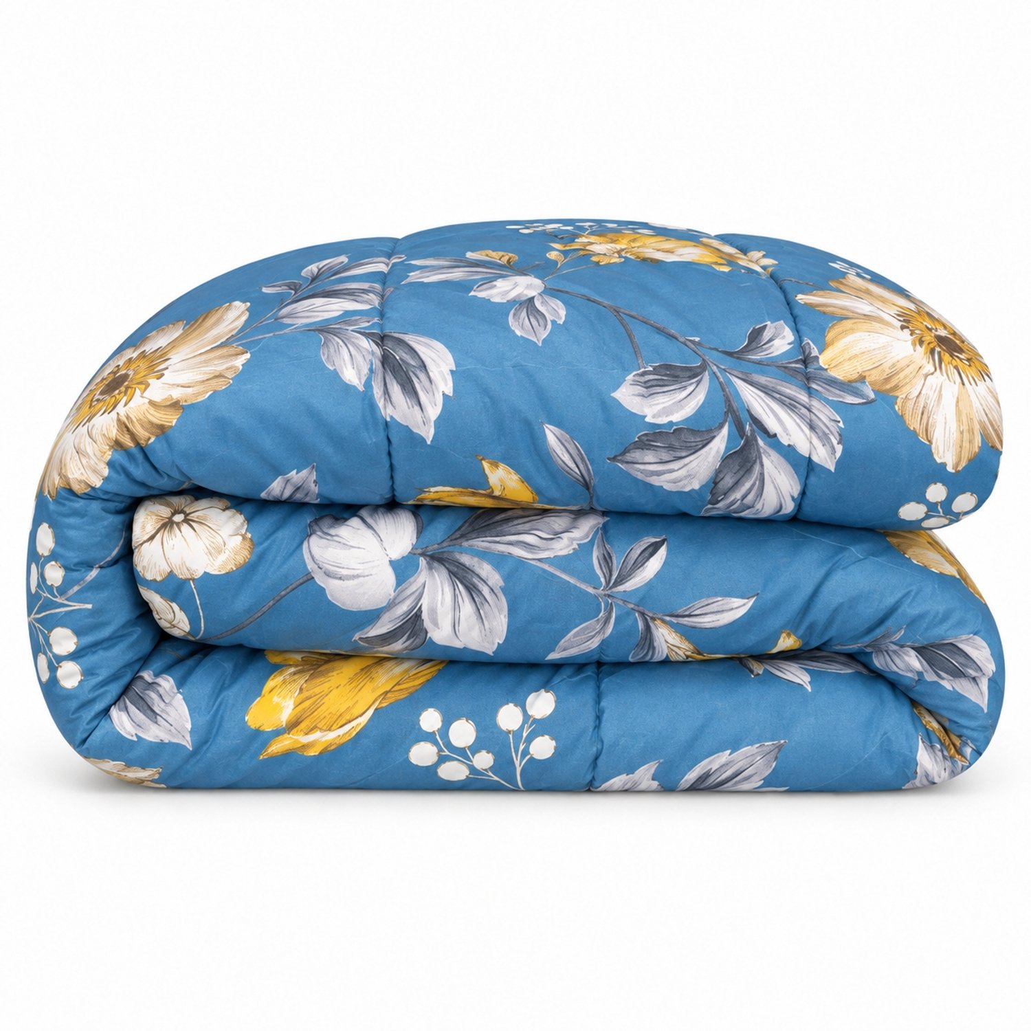 Dekbed bedrukt - Zonder hoes ( 2 in 1 ) - Tweezijdig - 240 x 220 cm - Flowers 26