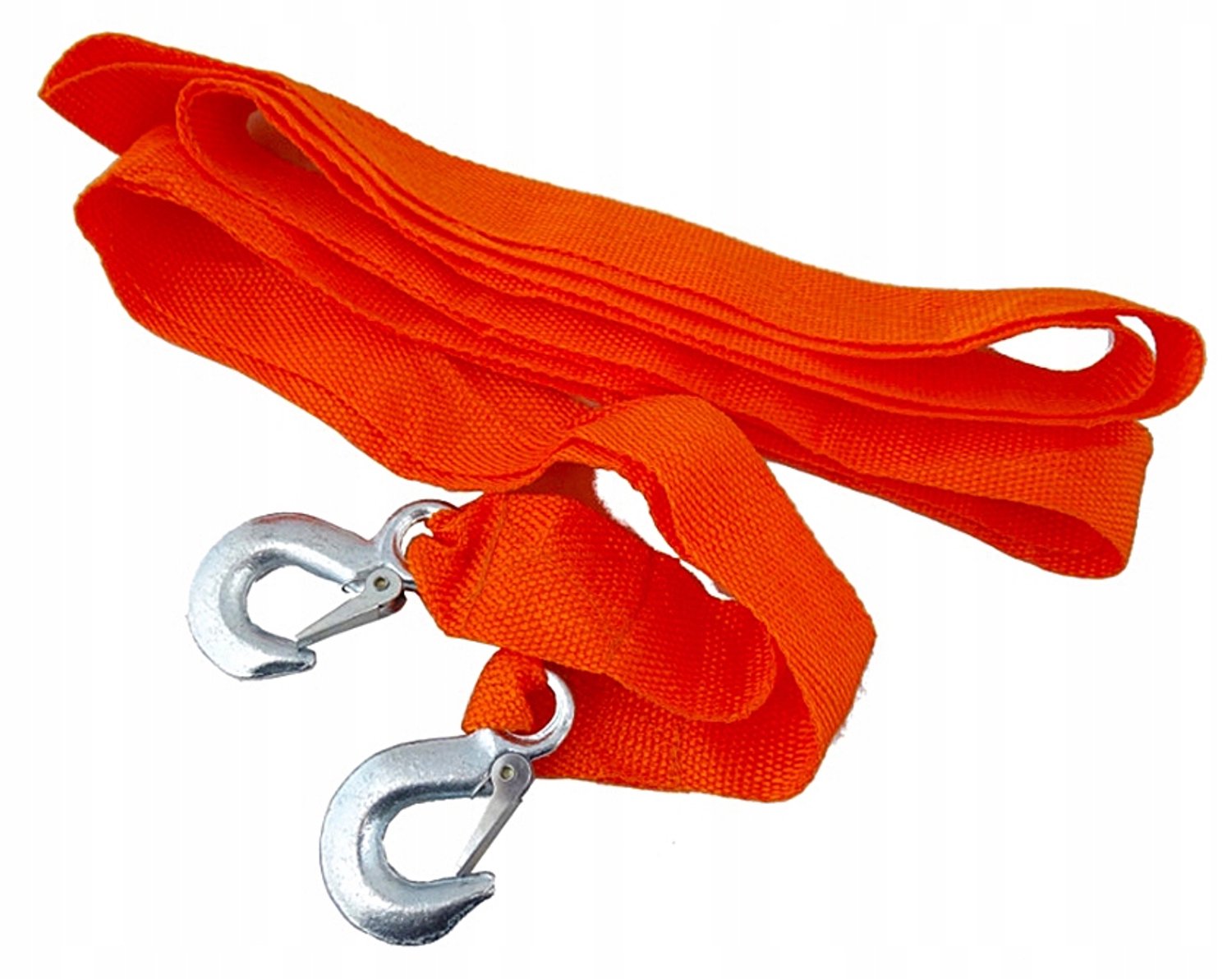 Sleepkabel 5T 4m 5000kg met Haken, CE Gecertificeerd