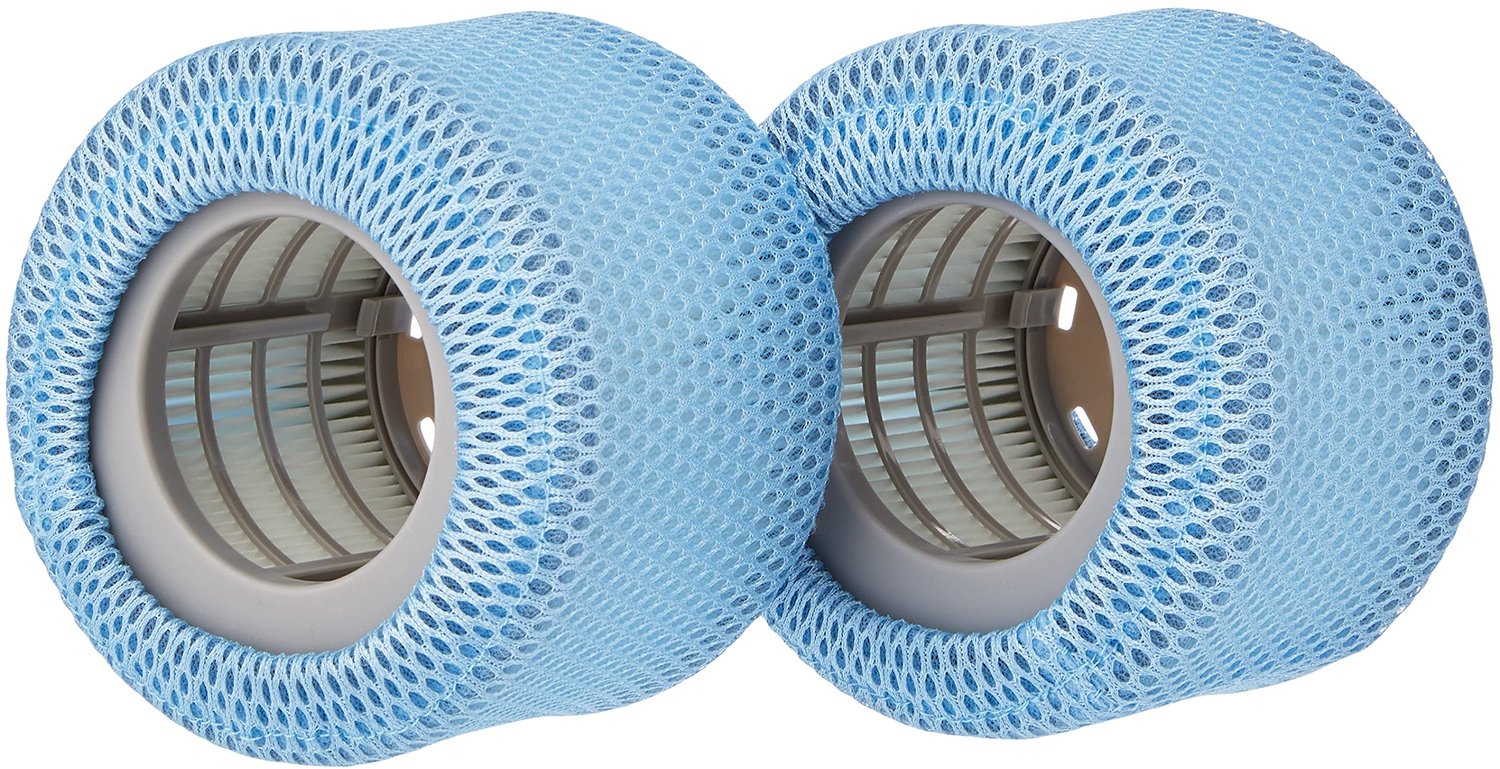 MSPA 2 x vervangende filterpatronen, bubbelbadaccessoires, 90 plooien, geschikt voor modellen, wit, één maat