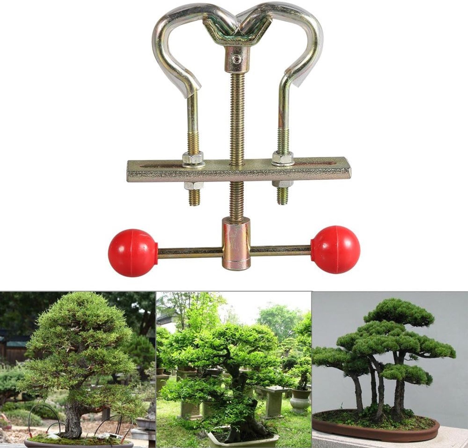 SnelShoppen - Tree Branch Trunk Bender - Professionele Bonsai Tool voor Tuinieren - Hoogwaardige Staal - Eenvoudig in Gebruik - Ideaal voor Bonsai Bom