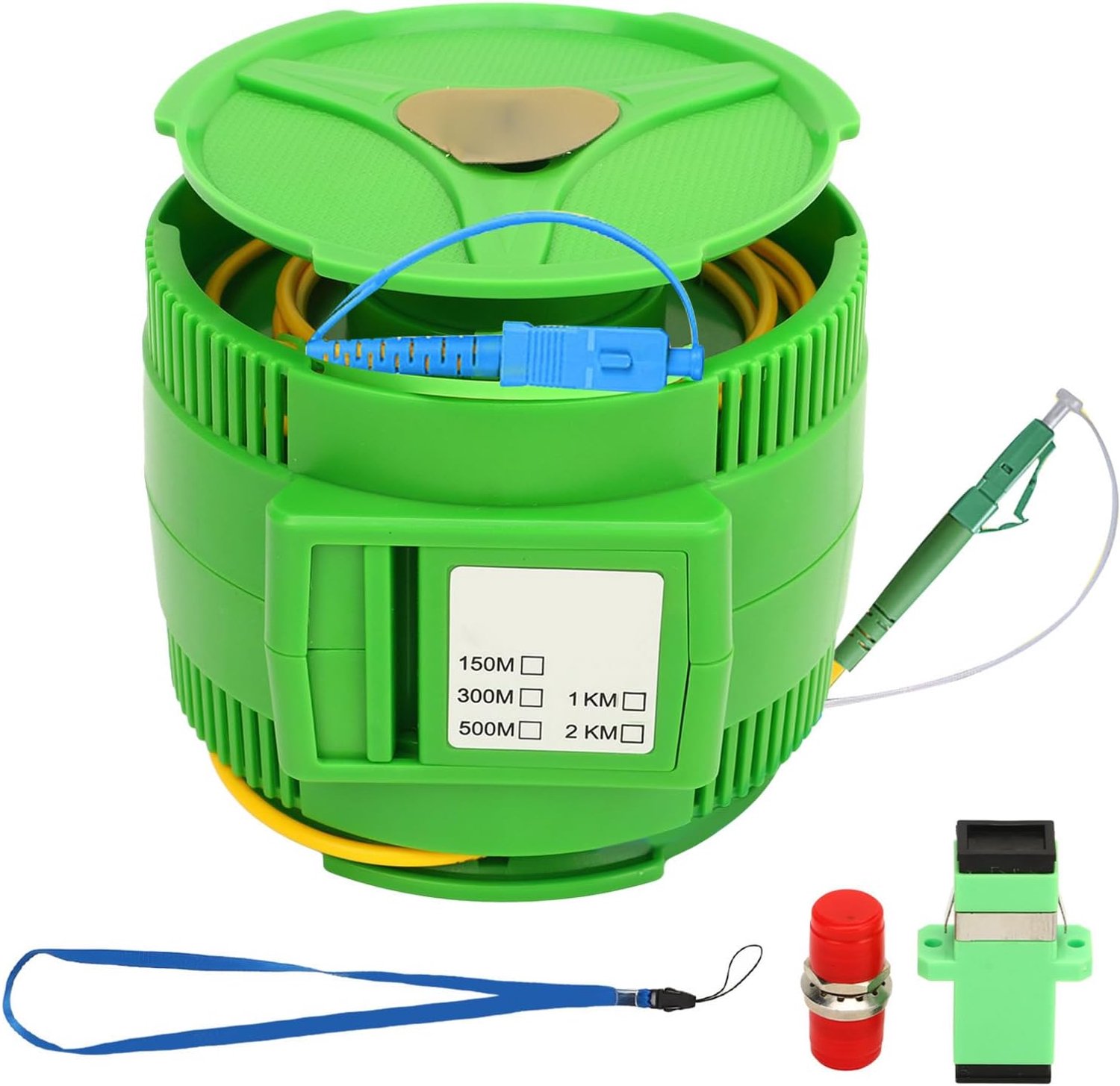 Garosa OTDR Starter Cable Box SC-UPC to LC Singlemode Fiber Optic Test Extension Cable 1310/1550nm with Pop-up Cover - ShopVlot