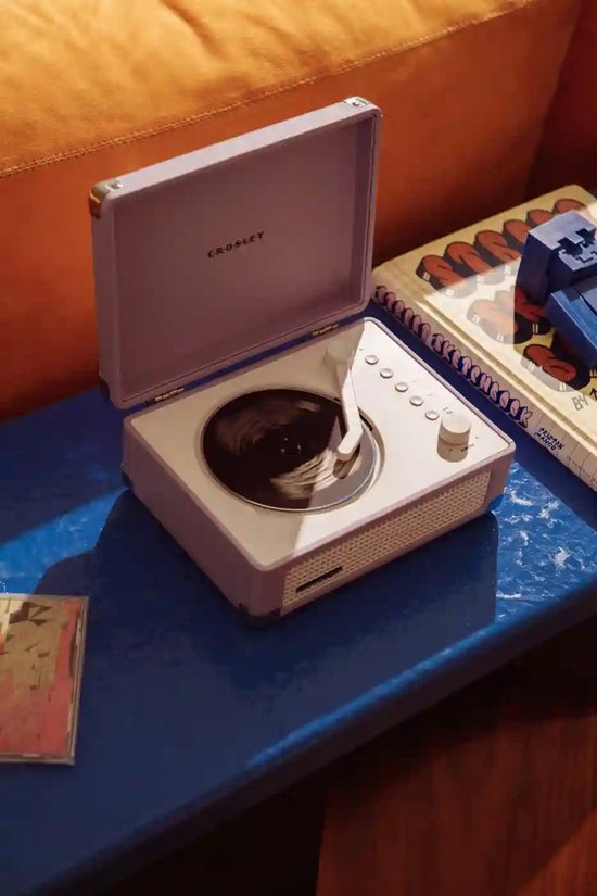 Crosley Cruiser CD-speler - Lavendel — afbeelding 4