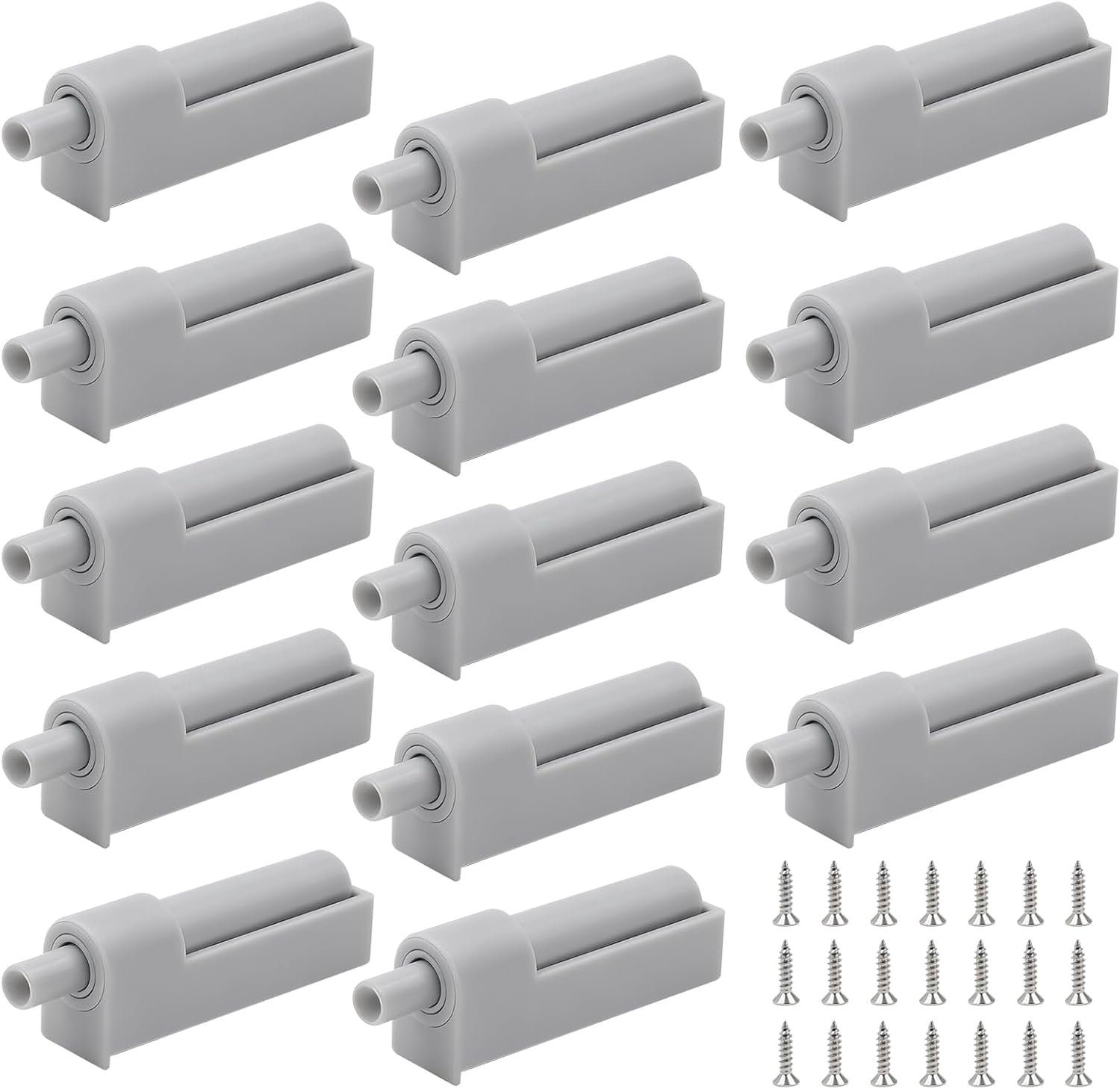 Meubeldeurdempers 14 stuks - softclose retrofits - hoogwaardige ABS kunststof - eenvoudig installeren - ShopVlot
