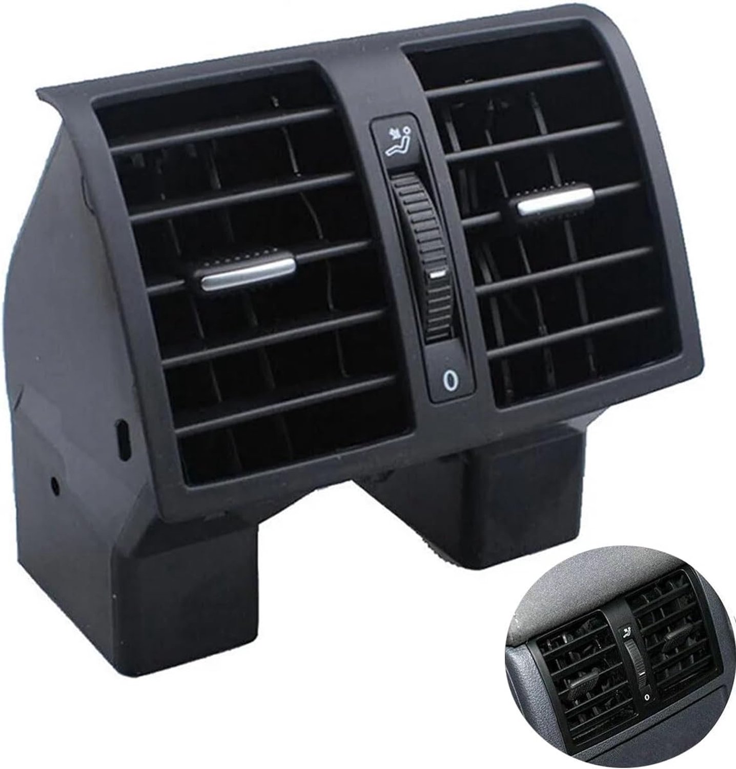 Achterste AC-luchtuitlaat 1TD819203A - Speciaal voor VW Touran 03-15 - Middenconsoleventilatierooster - ShopVlot
