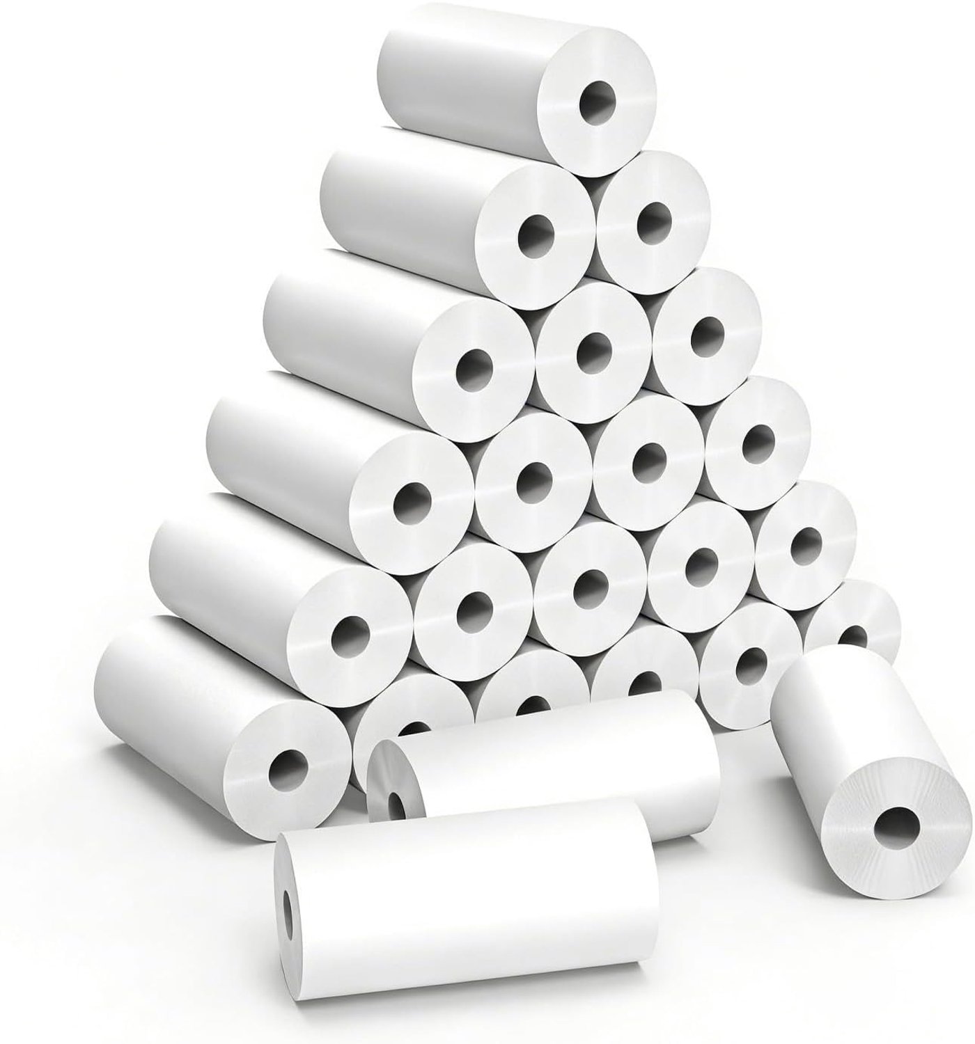 Thermisch papier 57 x 30mm - 24 rollen - Compatibel met kindercamera's - Ideaal voor direct afdrukken - ShopVlot