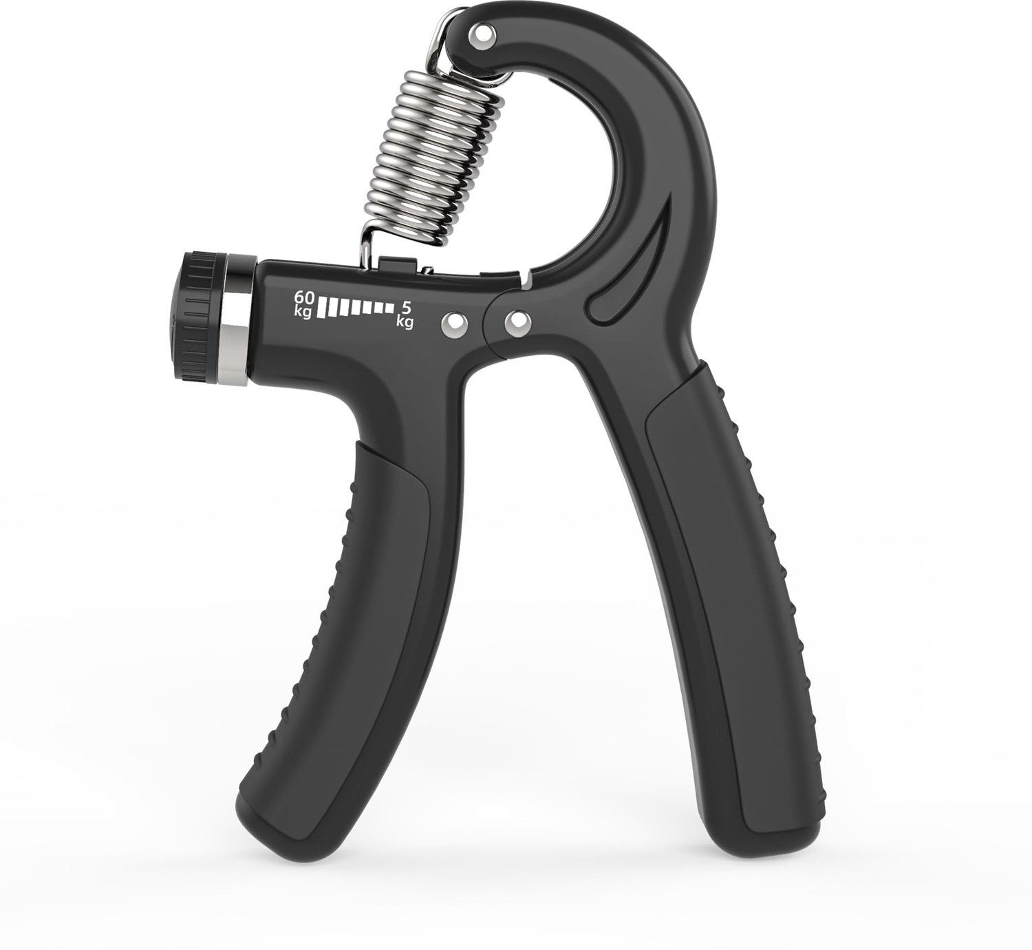 PROIRON Handtrainer 5-60kg - Verstelbare Gripkracht Versterker Zwart