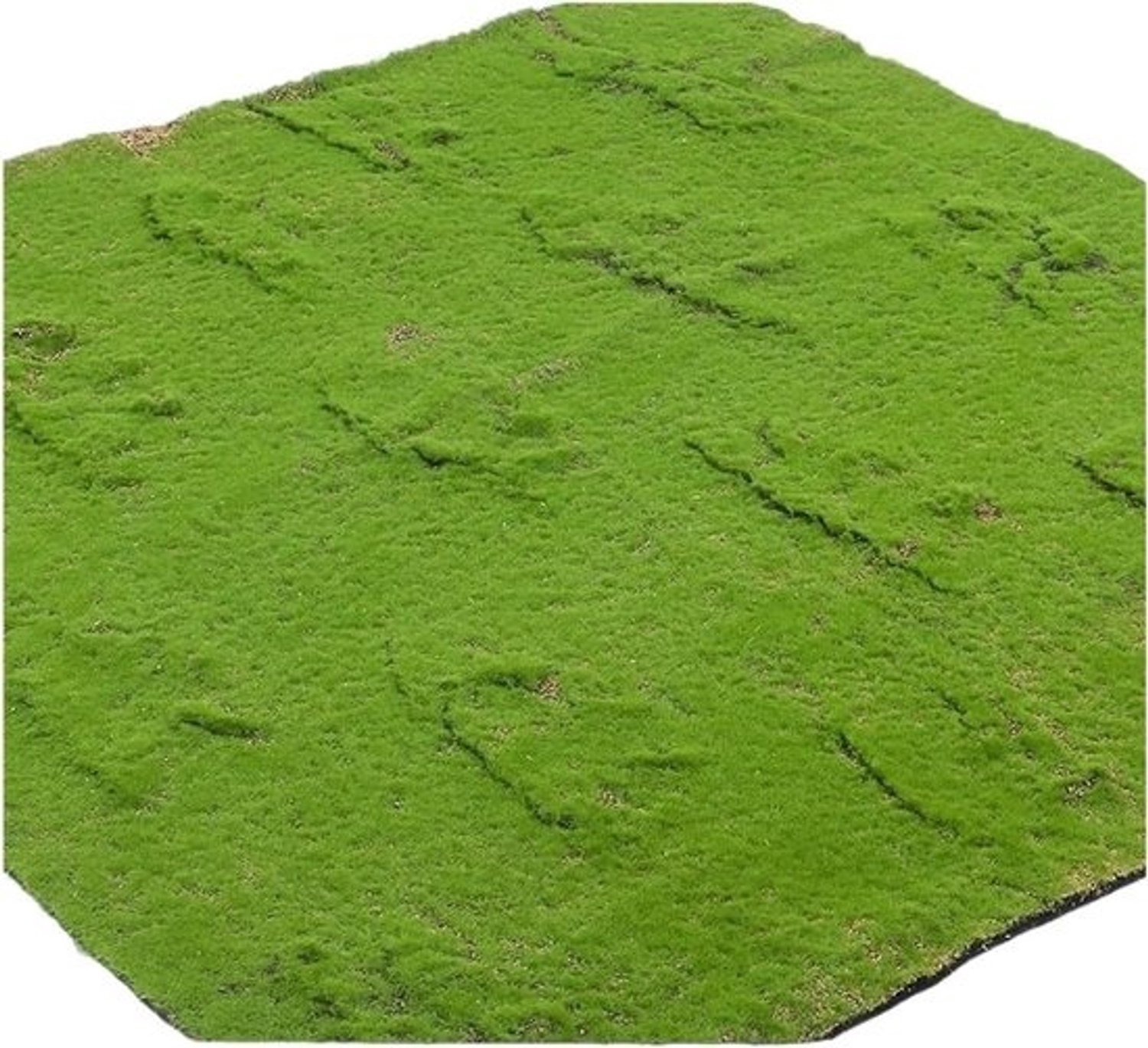 Kunstgras Tapijt - Gazongras Buitenmat - Terras Verfraaien - Onderhoudsarm Realistisch - 1 x 1 m - Groen