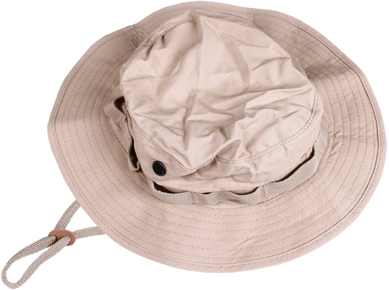 Mil-Tec Boonie Hat US Army Stijl Katoen Khaki Maat XL