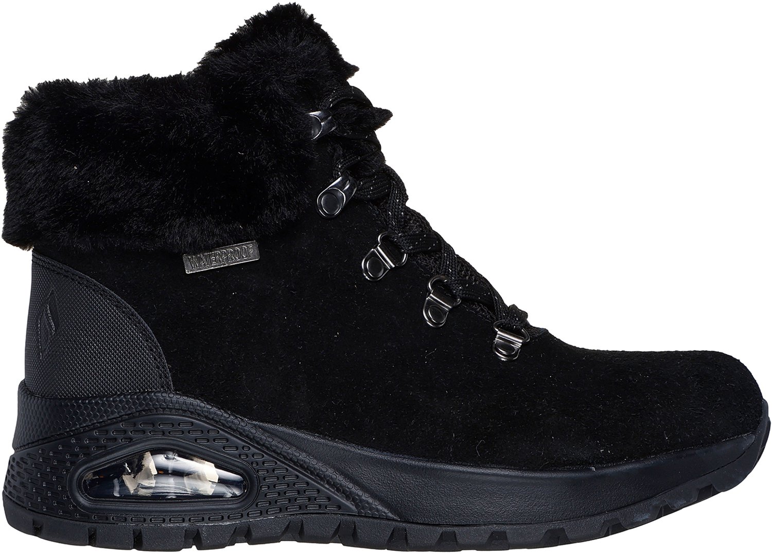 Skechers Dames Uno Rugged Moonlight Ridge 176996 BBK Zwart