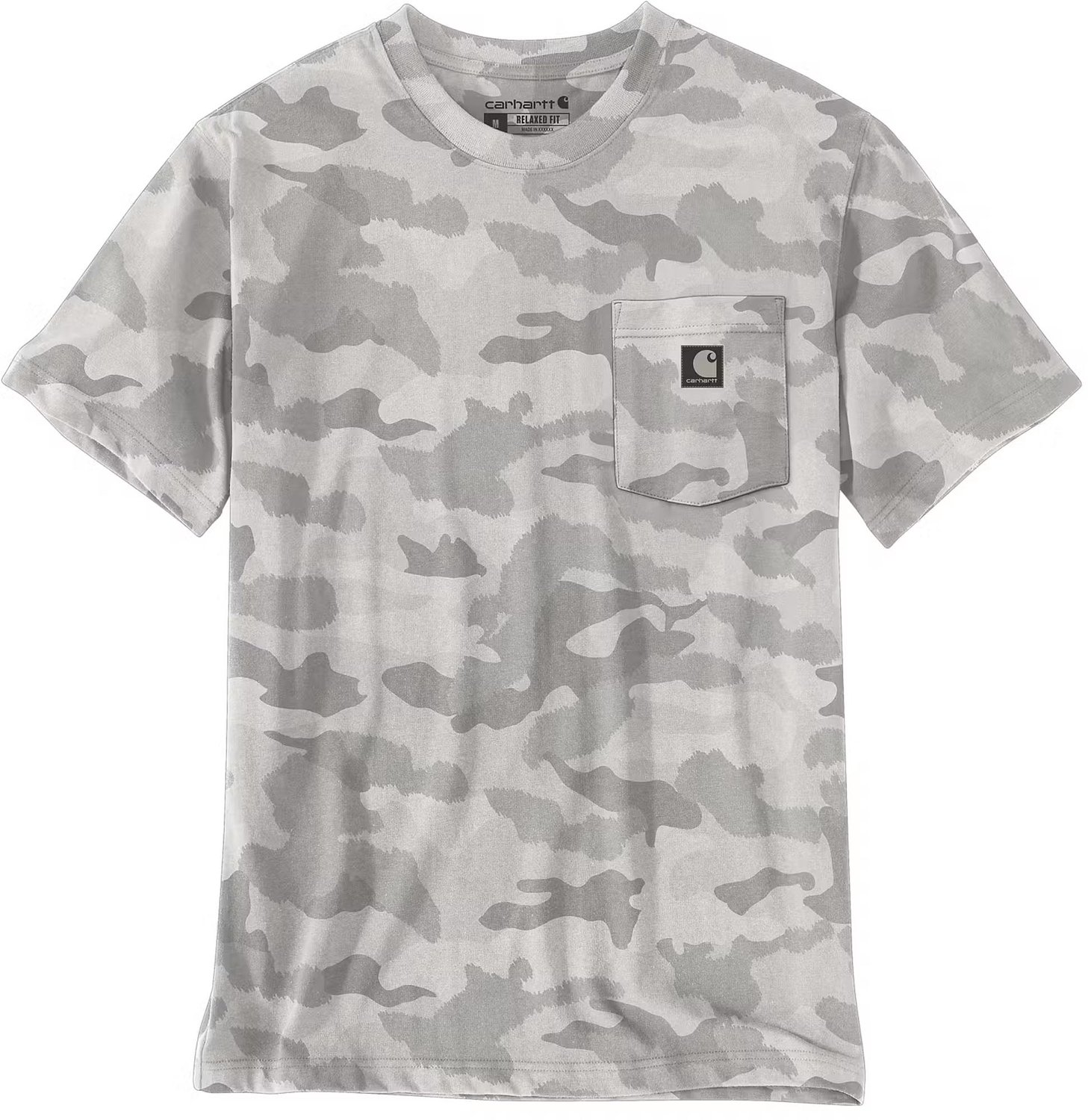Carhartt T-shirt Irvine Relaxed 107298 Fossil Tan Camo