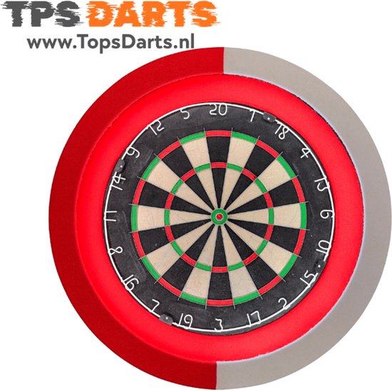 Tops - Dartbord verlichting - Premium Rotterdam - Led Dartbord verlichting - Led surround dartbord verlichting- dartbord - dartbord verlichting - Feyenoord van Tps Darts — afbeelding 3