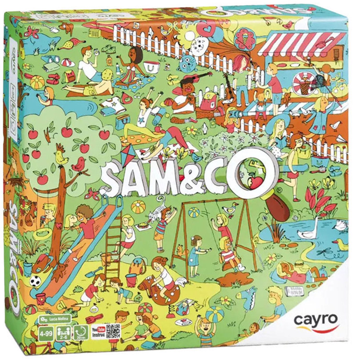 Bordspel Cayro Sam The Villain (ES)