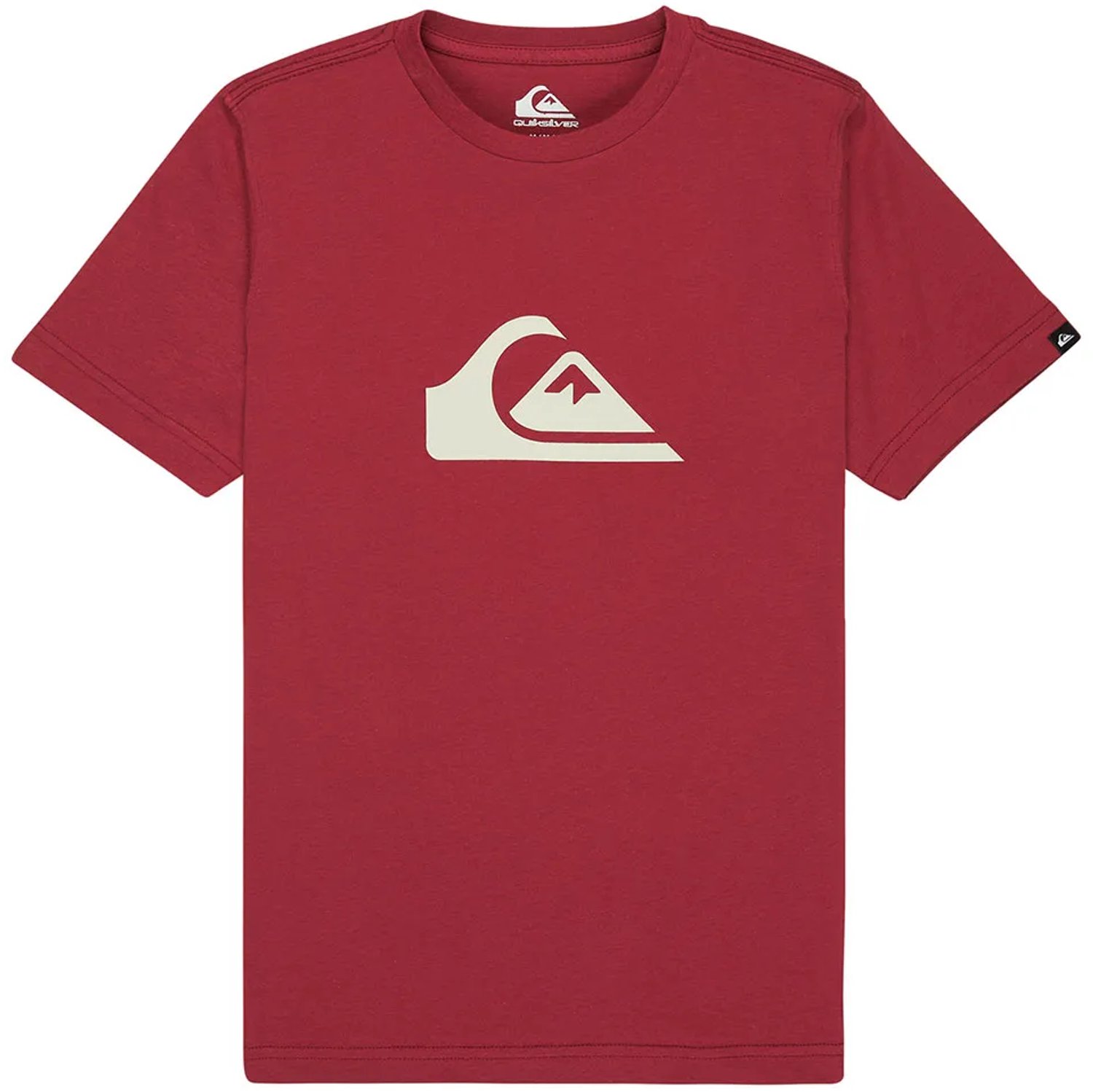 Quiksilver Ev Comp Logo T-shirt Met Korte Mouwen 14 Years Jongen Burnt Russet