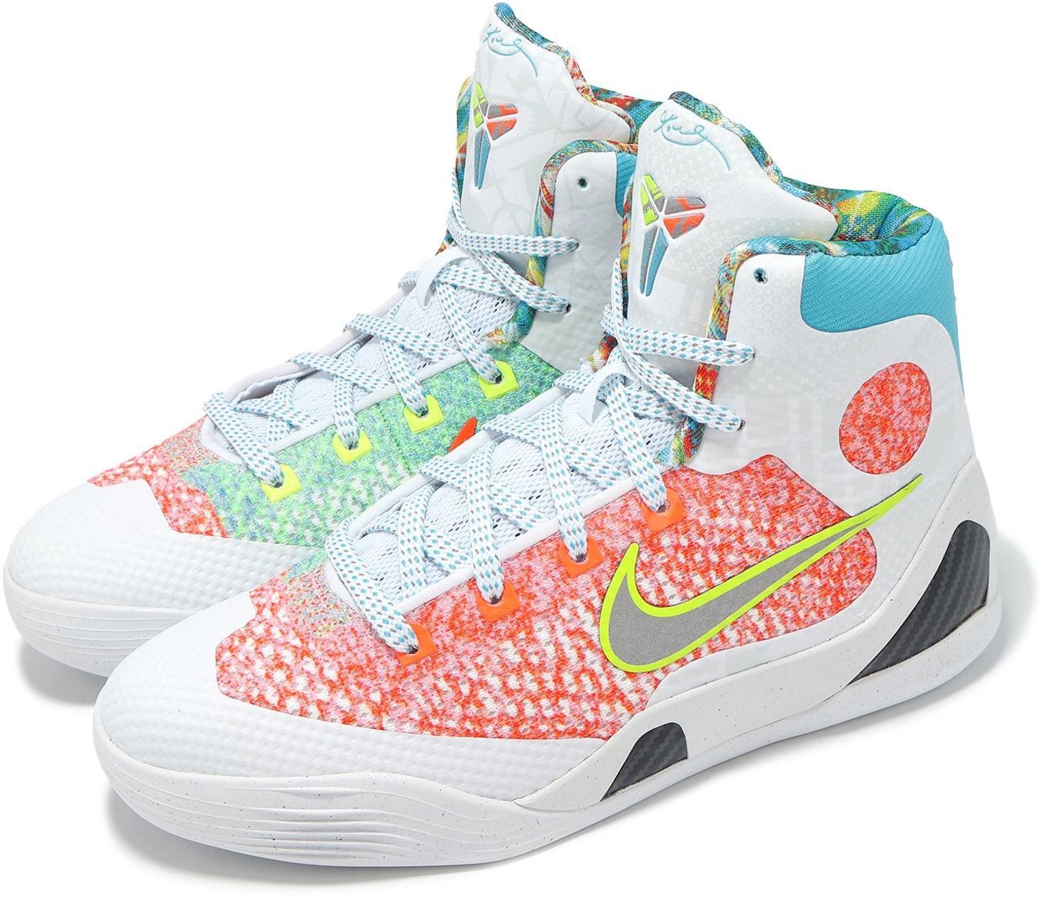 Nike Kobe IX Elite Basketbalschoenen Kids GS Wit