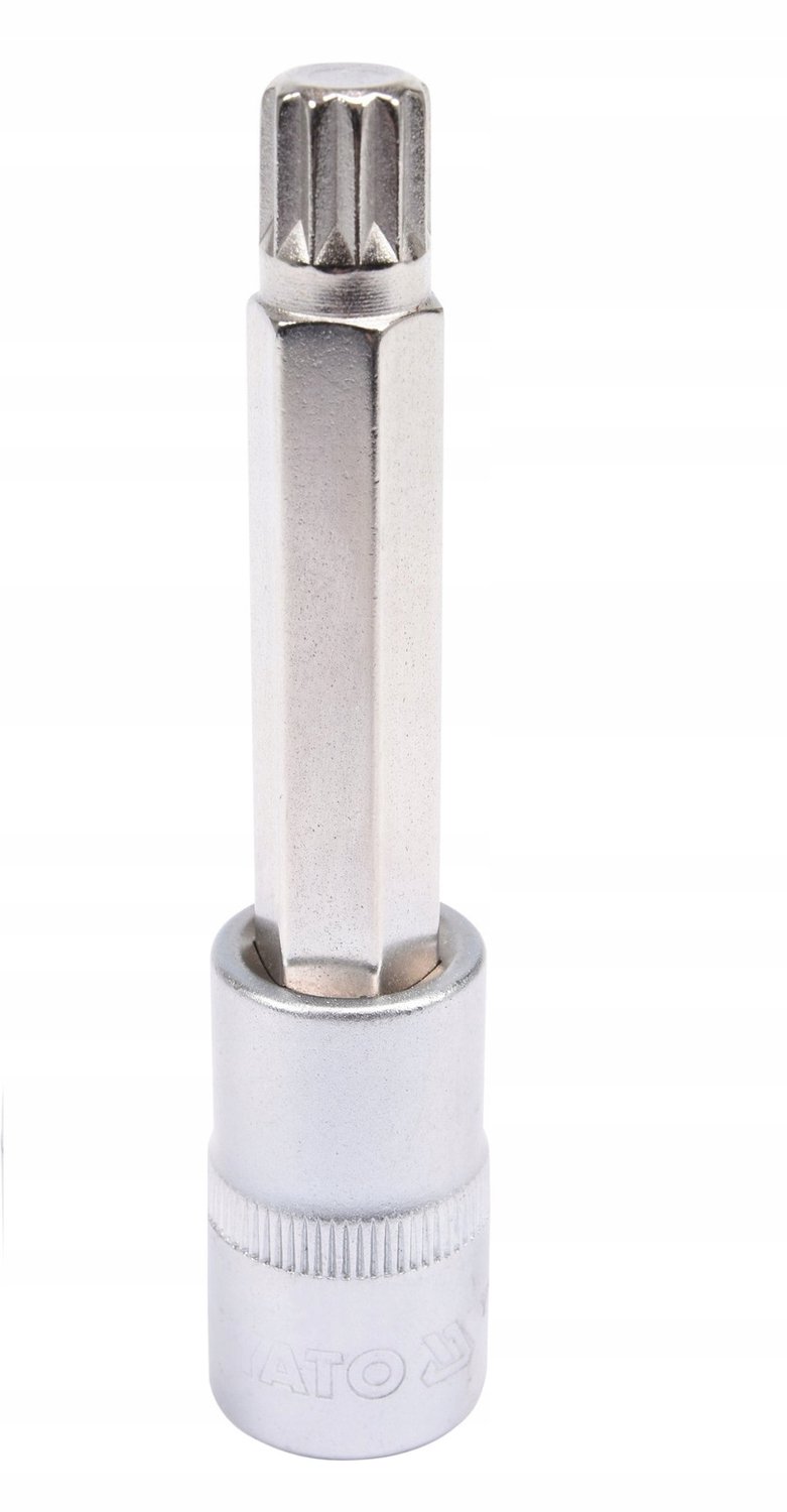Yato Spline Dopsleutel 1/2" M12 L100mm CrV Staal