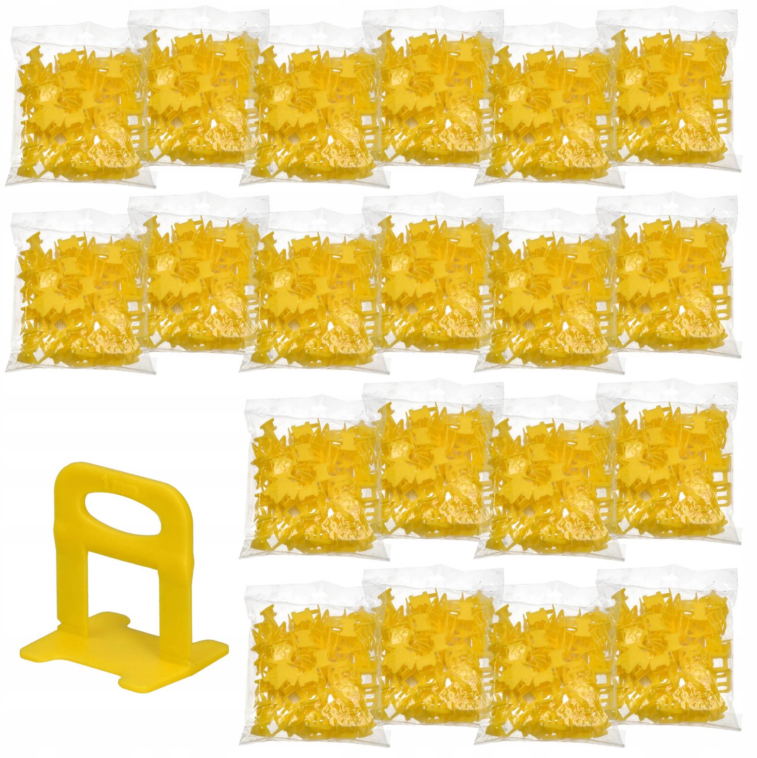 Tegels nivelleringssysteem Clips 1 mm 2000 stuks