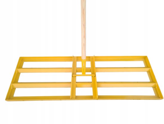 Merkloze Tuin Egaliseerhark met steel - 90 cm breed — afbeelding 4