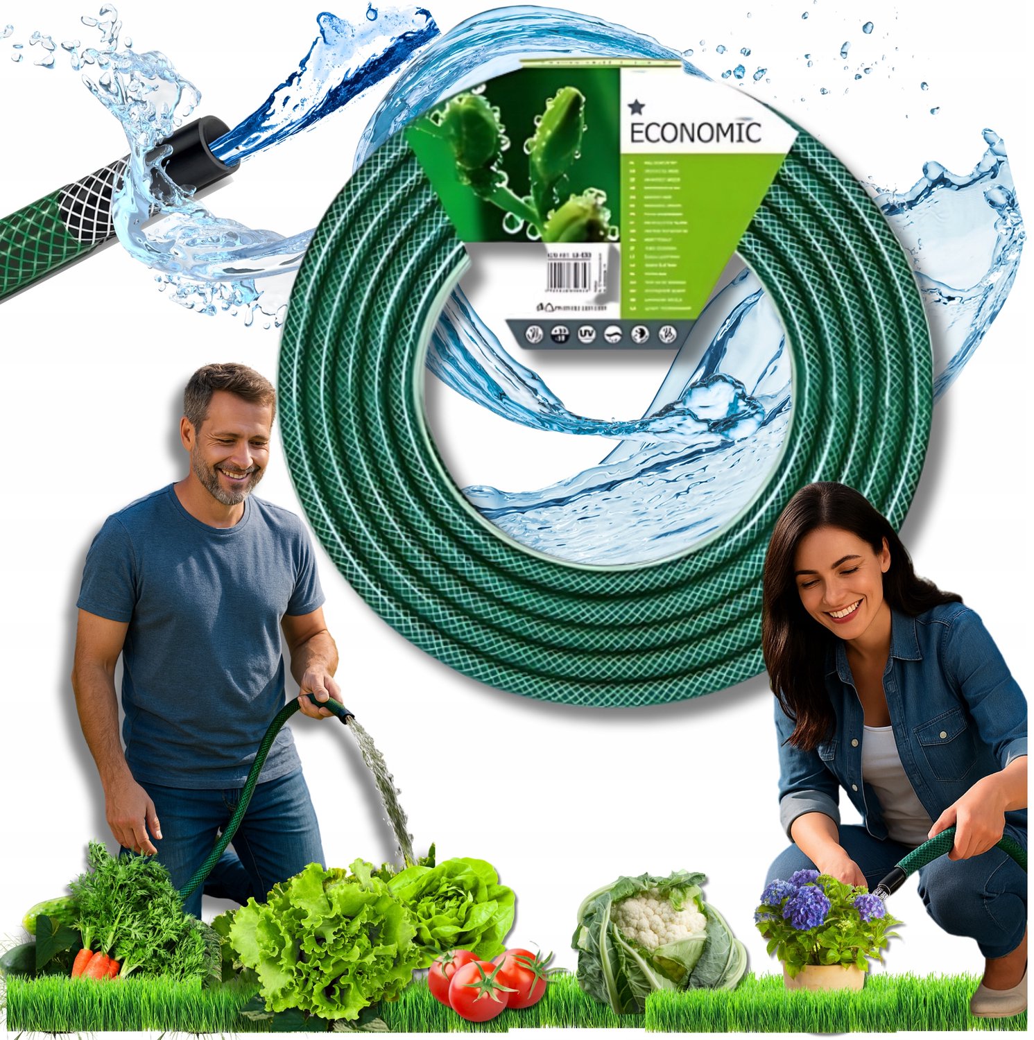Cellfast Economic Tuinslang 1/2" - 100m 3-laags