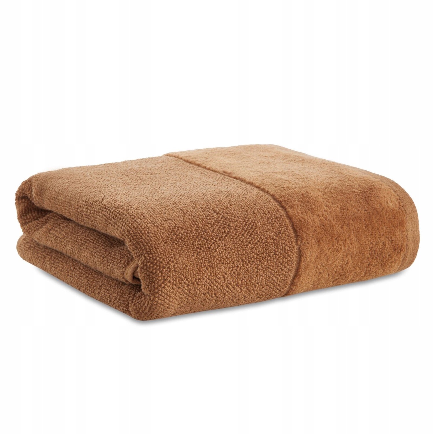 Katoenen Handdoek Fero 30x50cm 500g/m² Terracotta met Borduursel