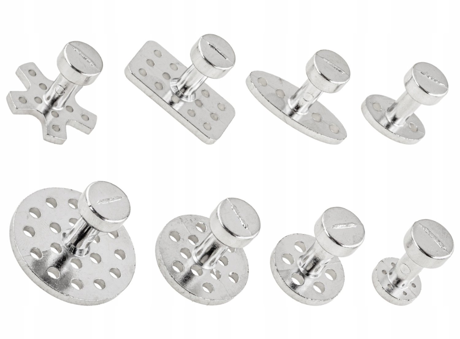 Aluminium PDR Adapter Set - 6 Stuks voor Deukreparatie