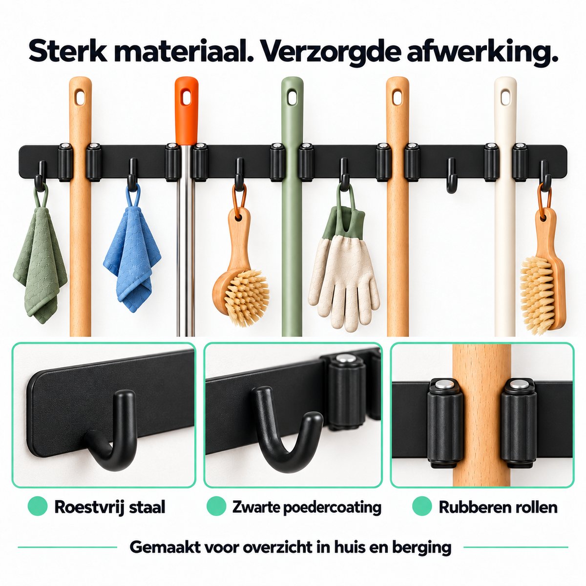 Bezemhouder van Volcan — cadeau in Wonen & Interieur - foto 4
